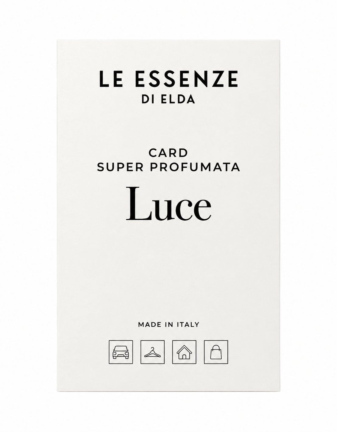 Carte parfumée Luce